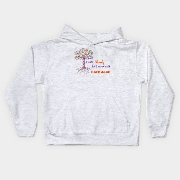 Multiple Sclerosis Fighter Kids Hoodie by Mony Shop